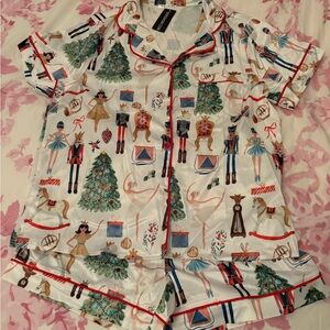 Christmas PJ Matching Silk Set